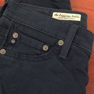 Teal AG The Legging Ankle Jeans